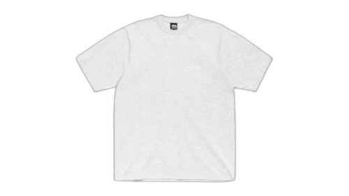 Stussy Basic Stussy Tee Ash Heather