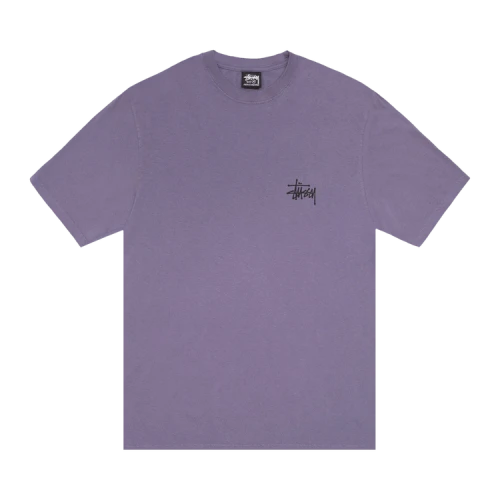 Stussy Basic Tee Pigment Dyed 'Grape'