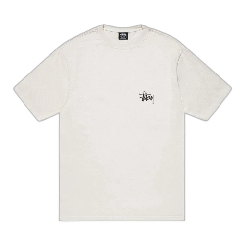 Stussy Basic Pigment Dyed Logo Tee 'Natural'