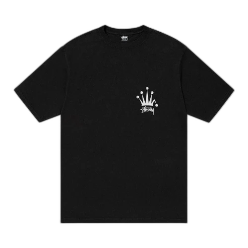 Stussy Regal Crown Pigment Dyed Tee 'Black'