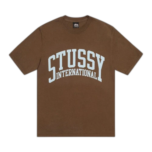 Stussy International Tee Pigment Dyed 'Brown'