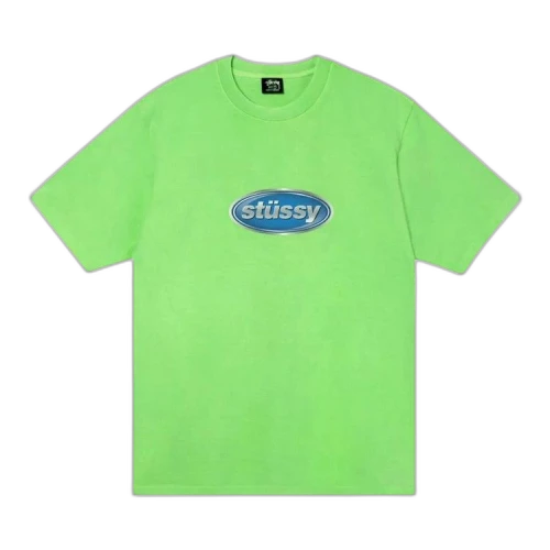 Stussy Emblem Pigment Dyed Tee 'Green'