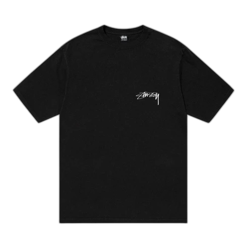 Stussy Arachnid Pigment Dyed Tee 'Black'