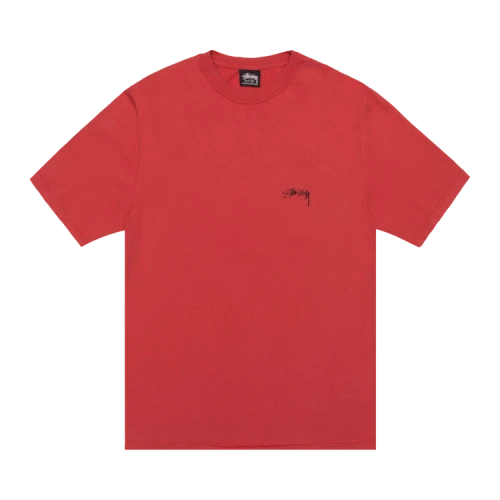 Stussy Smooth Stock Tee 'Guava'