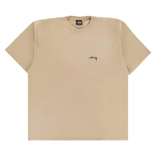 Stussy Smooth Stock Pigment Dyed Tee 'Khaki'