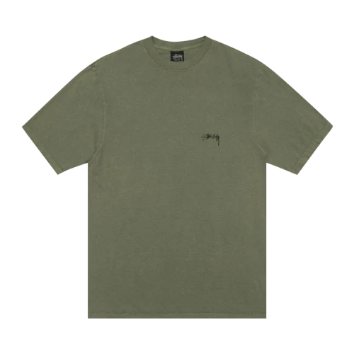 Stussy Smooth Stock Tee 'Olive'