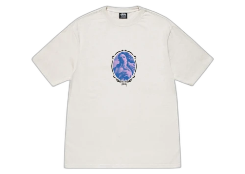 Stussy Venus Oval Pigment Dyed Tee Natural