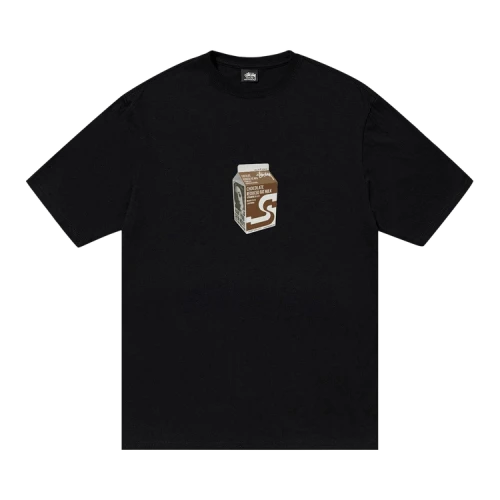 Stussy Milk Tee Black
