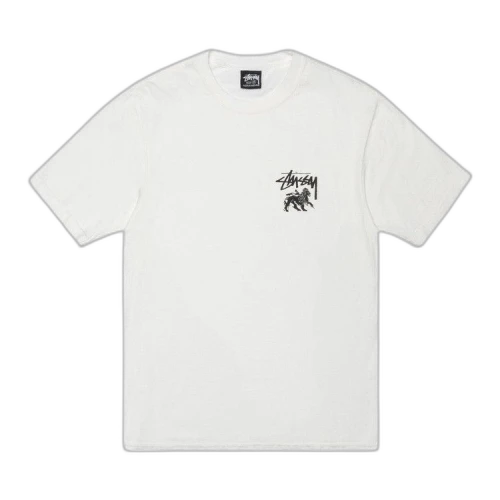 Stussy Pigment Dyed Rasta Lion Tee 'Natural'