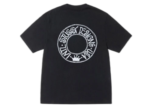 Stussy Buana Pigment Dyed Tee Black