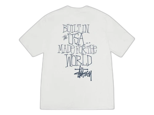 Stussy Built In USA Pigment Dyed Tee Natural