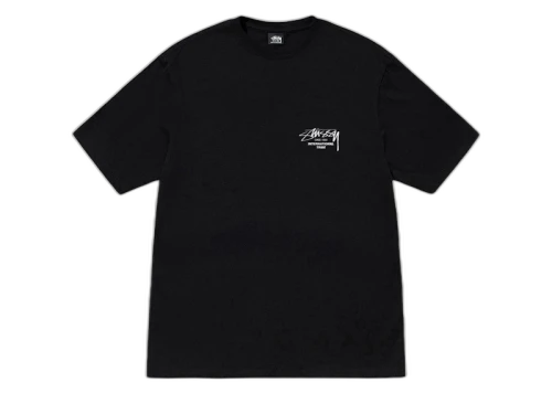 Stussy Beat Sounds Pigment Dyed Tee Black