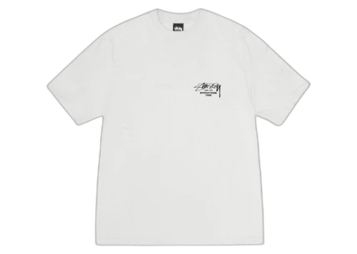 Stussy Beat Sounds Pigment Dyed Tee Natural