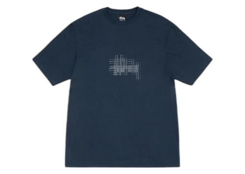 Stussy Refracted Tee Navy