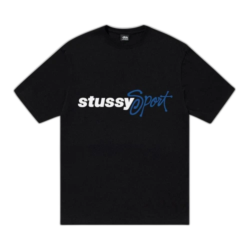 Stussy Sport Script Tee 'Black'