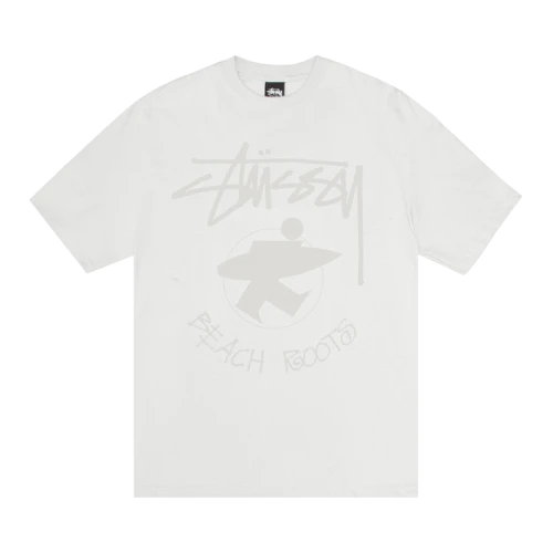 Stussy Beach Roots Pigment Dyed Tee Natural