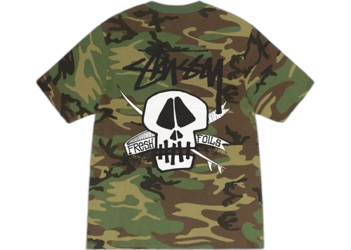 Stussy Fresh Foils Tee Camo