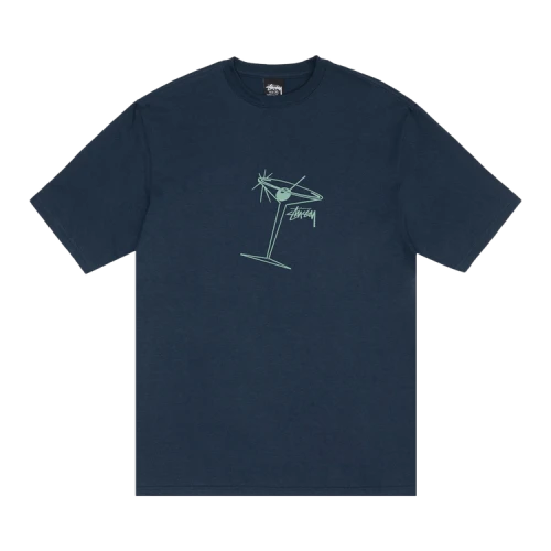 Stussy Martini Tee 'Navy'