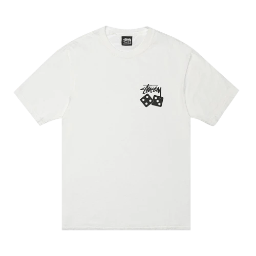 Stussy Dice Tee Pigment Dyed 'Natural'