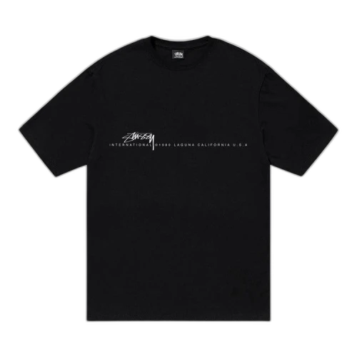 Stussy Smooth 80 Tee Black