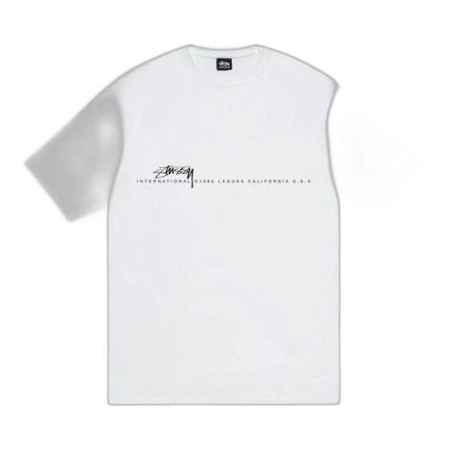 Stussy Smooth 80 Tee White