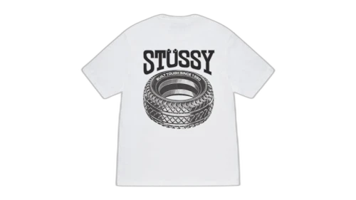 Stussy Tough Tread Tee White