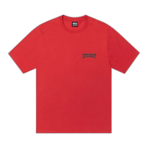 Stussy Tough Tread Tee 'Cayenne'
