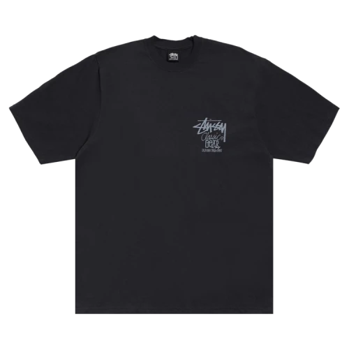 Stussy Classic Gear Tee Pigment Dyed 'Black'