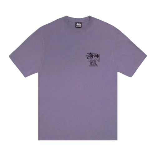Stussy Classic Gear Tee Pigment Dyed 'Grape'