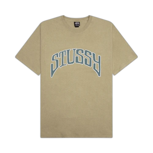 Stussy Arched Pigment Dyed T-Shirt 'Elm'
