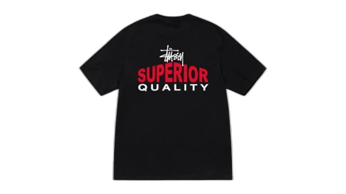 Stussy Superior Quality Tee Black