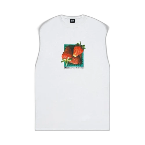 Stussy Berries Tee 'White'