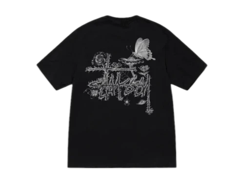 Stussy In Bloom Tee Black