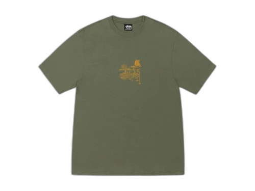 Stussy In Bloom Tee Olive
