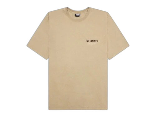 Stussy Surf Club Pigment Dyed Tee Elm