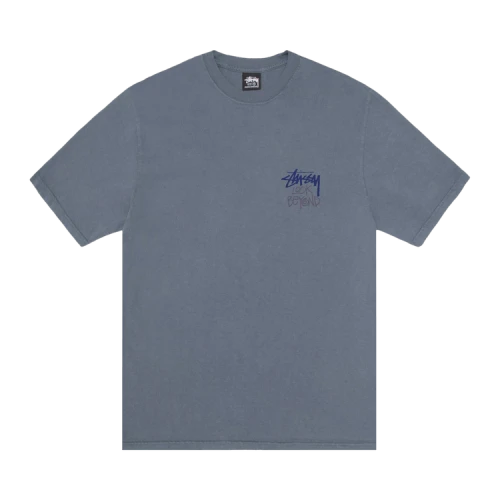 Stussy Look Beyond Pigment Dyed Tee Navy