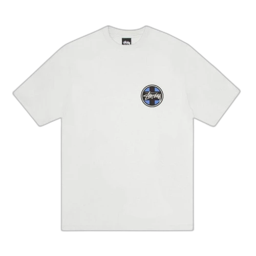 Stussy Cross Dot Tee Pigment Dyed 'Natural'