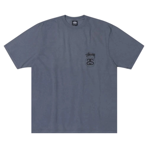 Stussy Stock Link Pigment Dyed Tee Navy