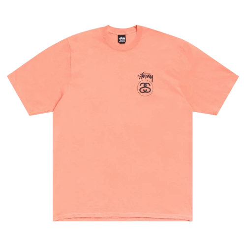 Stussy Stock Link Pigment Dyed Tee 'Sherbert'