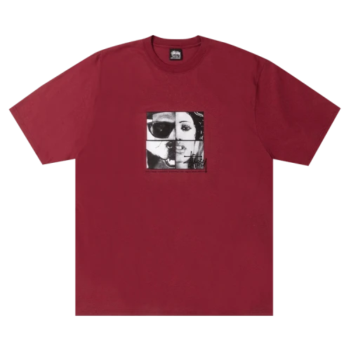 Stussy Personalities Tee Wine