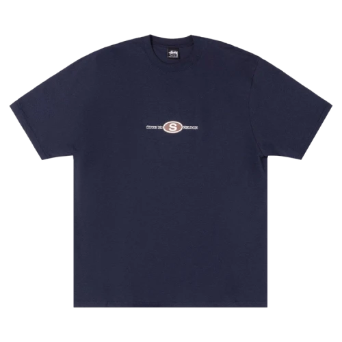 Stussy Worldwide Dot Tee Navy