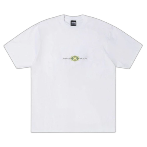 Stussy Worldwide Dot Tee White