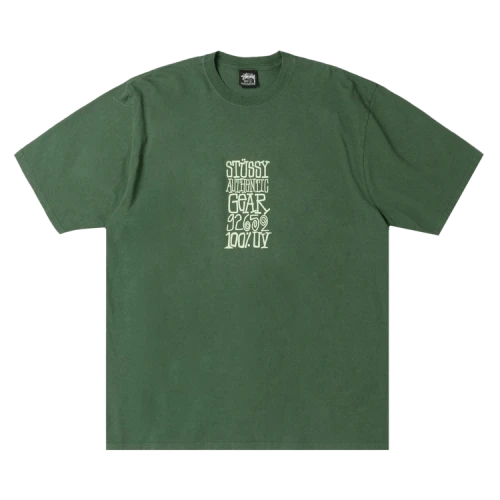 Stussy Authentic Gear Pigment Dyed Tee Pine