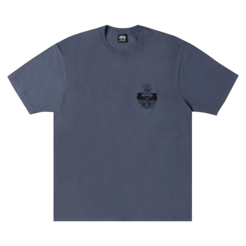 Stussy Built To Last Pigment Dyed Tee Navy