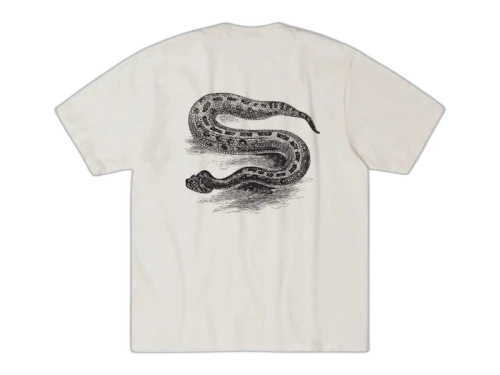 Stussy Serpent Pigment Dyed Tee Natural