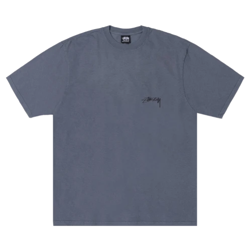 Stussy Serpent Pigment Dyed Tee Navy
