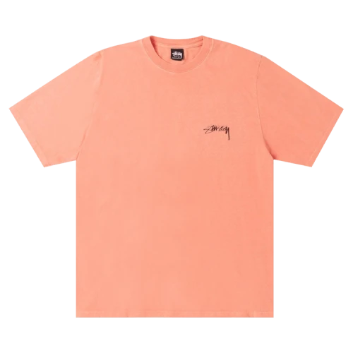 Stussy Serpent Pigment Dyed Tee Sherbert