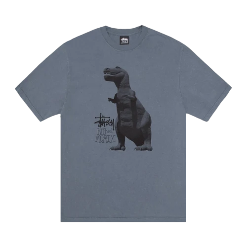 Stussy Big & Meaty Tee Pigment Dyed 'Navy'