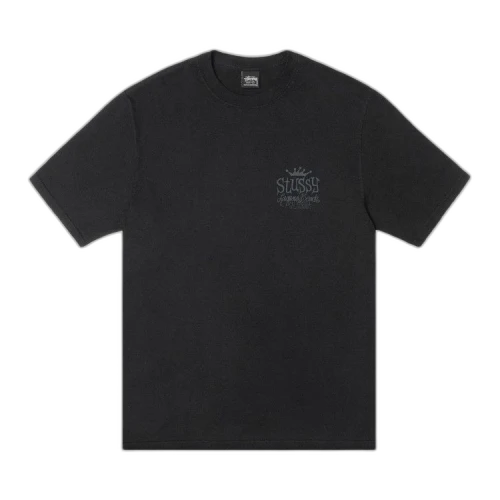 Stussy Beach House Pigment Dyed Tee Black