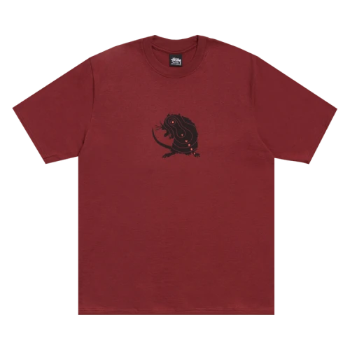 Stussy Long Range Tee 'Wine'